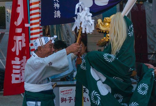 TENJIN MATSURI DI OSAKA, JEPANG