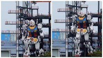 GUNDAM UKURAN 1:1 PERTAMA YANG DAPAT BERGERAK ADA DI JEPANG?